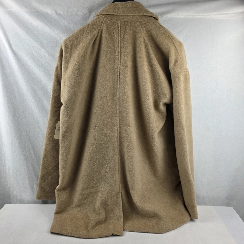 NWT Altar'd State Soft Camel‎ Short Oversized Trench Coat T94